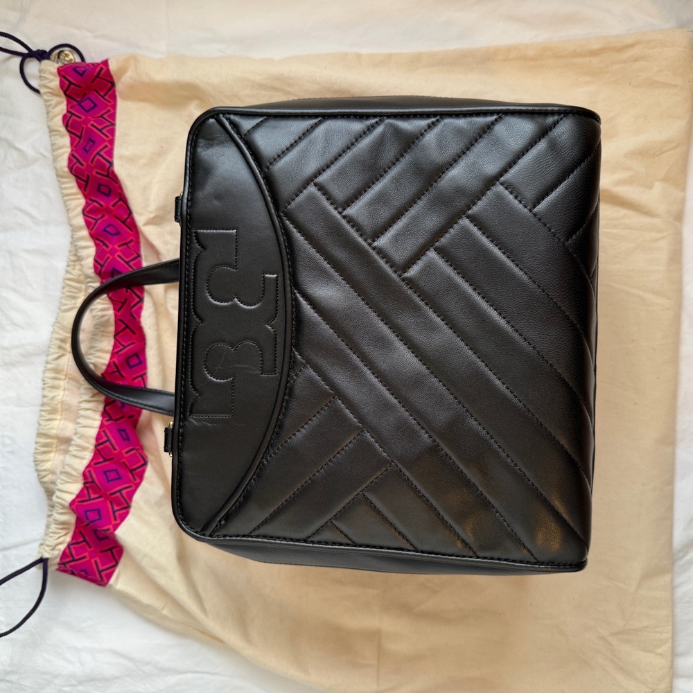 Tory Burch Alexa Leather Satchel NWT - Picture 6 of 12